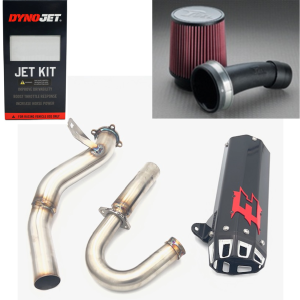 Empire Industries GEN 2 04-05 TRX 450 FULL EXHAUST / Fuel Customs intake / jet kit