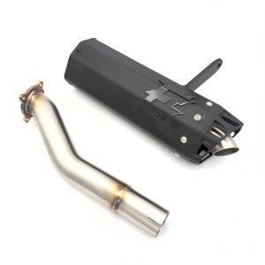 Empire Industries G2 Quiet Series Single Slip On Exhaust with Turn Down for 2012-2024 CAN-AM Outlander