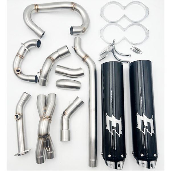 Kawasaki Brute force KVF 650-750 Dual Exhaust System & Fuel Controller 2005+
