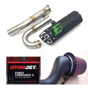 Empire Industries G2 Kawasaki KFX 450 Big 3 Power Package with Air Box Delete