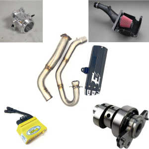 Empire Industries 2015-2022 Yamaha Raptor 700 G2 Single Exhaust Big 5 Power Package (Vortex)