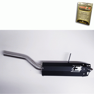 Empire Industries G2 Quiet Series Single Slip On Exhaust with Turn Down for 2012-2024 CAN-AM Outlander With Bom Fuel Controller