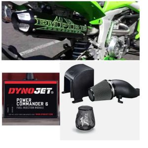 Empire Industries Kawasaki KFX 450 Big 3 Power Package with Air Box