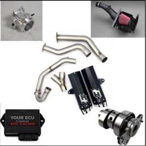 Empire Industries 15+ Yamaha Raptor 700 Gen 2 Dual Exhaust Big 5 Power Package (EHS)